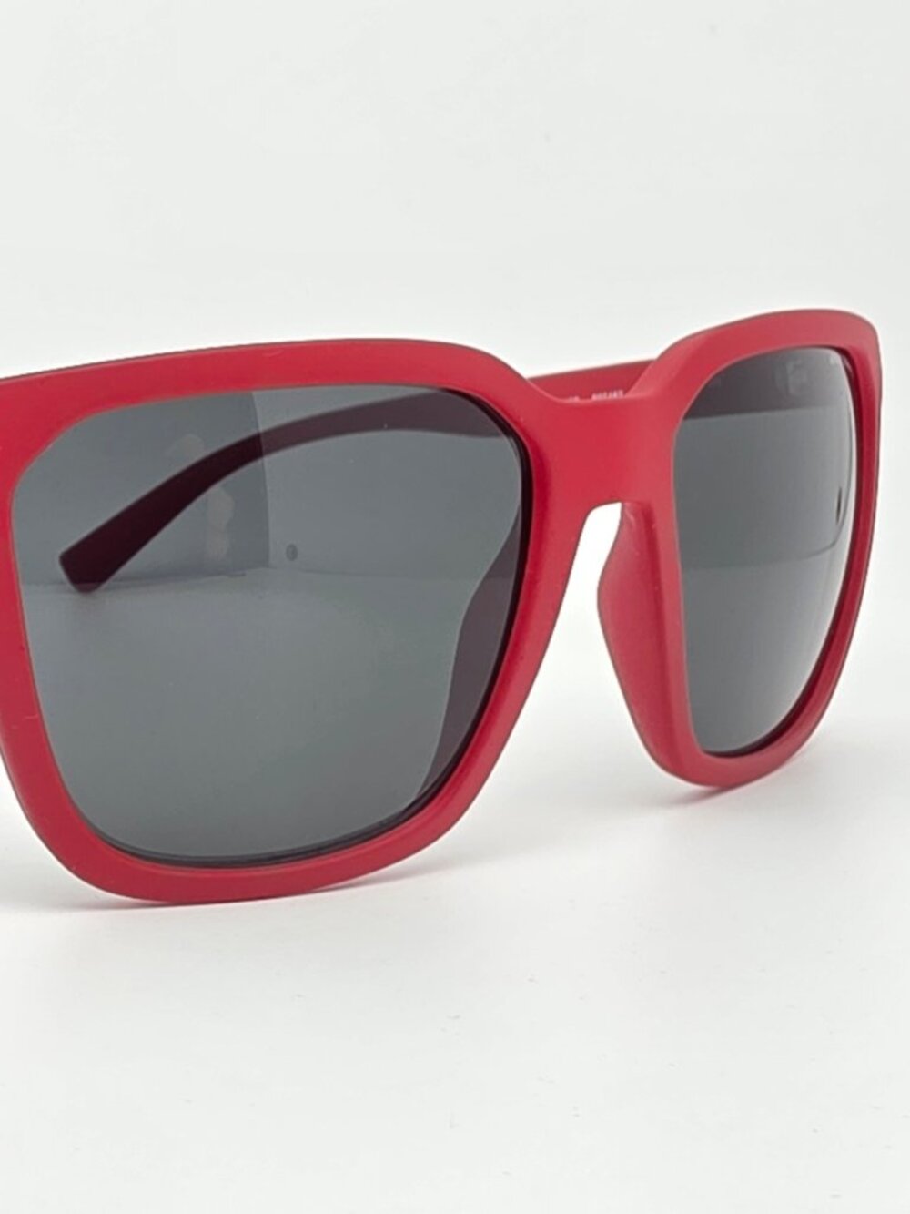 Armani Exchange AX4108S 827487 Red Frame Grey Lens Sunglasses w Case Brazil 57mm - Picture 7 of 15